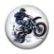 Cabochon Résine - moto