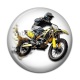 Cabochon Résine - moto