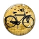 Cabochon Verre - vélo