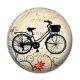 Cabochon Résine - vélo