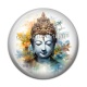 Cabochon Résine - méditation