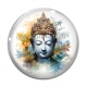 Cabochon Verre - méditation