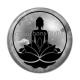 Cabochon Résine - méditation