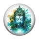 Cabochon Résine - méditation