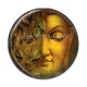 Cabochon Résine - méditation
