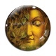 Cabochon Verre - méditation