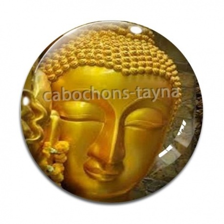 Cabochon Verre - méditation