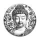 Cabochon Verre - bouddha