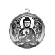 Pendentif Cabochon Argent - bouddha