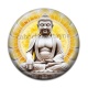 Cabochon Résine - bouddha méditation