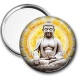 Miroir de poche - bouddha méditation