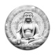 Cabochon Verre - bouddha méditation