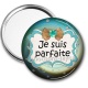 Miroir de poche - je suis parfaite