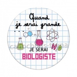 quand je serai grande je serai biologiste