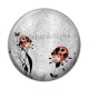 Cabochon Résine - coccinelle