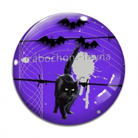 Cabochon Verre - Halloween
