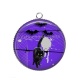 Pendentif Cabochon Argent - Halloween