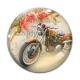 Cabochon Verre - moto