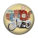 Cabochon Résine - moto