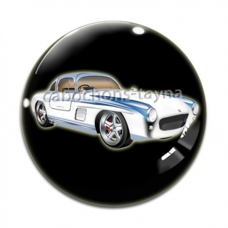 Cabochon Verre - voiture