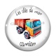 Cabochon Verre - les clés de mon camion