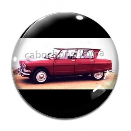 Cabochon Verre - camionnette
