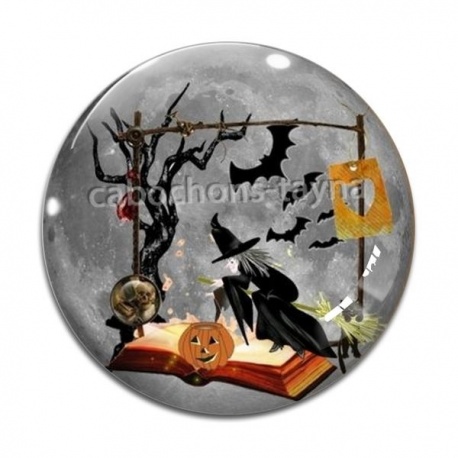 Cabochon Verre - Halloween