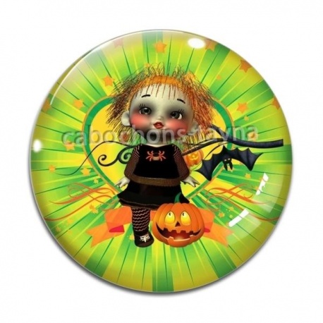 Cabochon Verre - Halloween