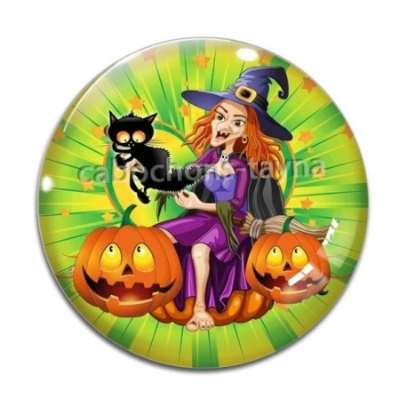 Cabochon Verre - Halloween