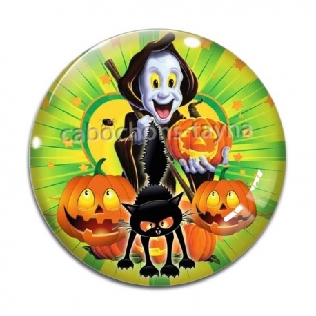Cabochon Verre - Halloween