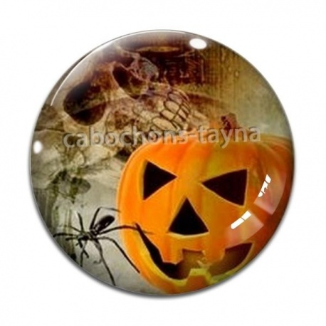 Cabochon Verre - Halloween
