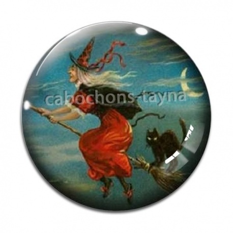 Cabochon Verre - Halloween