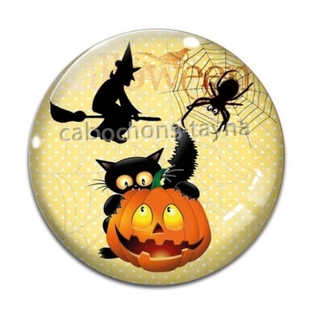Cabochon Verre - Halloween