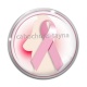 Cabochon Verre - octobre rose