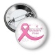 Badge - octobre rose