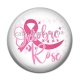 Cabochon Résine - octobre rose