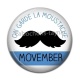 Cabochon Résine - on garde la moustache