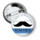 Badge - on garde la moustache