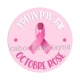Octobre Rose – Cabochon verre ou résine – Badge,  j'peux pas j'ai octobre rose