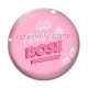 Cabochon Verre - octobre rose