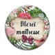 Cabochon Verre - merci maîtresse