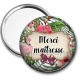 Miroir de poche - merci maîtresse