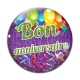 Cabochon Verre - bon anniversaire