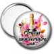 Miroir de poche - joyeux anniversaire