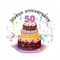 joyeux anniversaire 50 ans