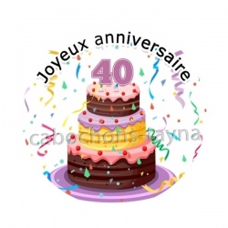 joyeux anniversaire 40 ans