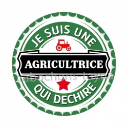Je suis une agricultrice qui déchire