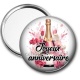 Miroir de poche - joyeux anniversaire