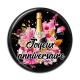 Cabochon Résine - joyeux anniversaire