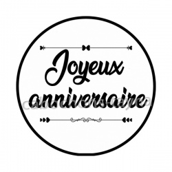 joyeux anniversaire